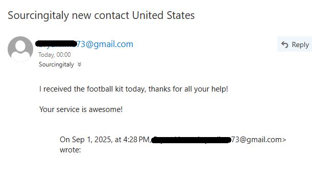 Sourcingitaly Awesome Service 579